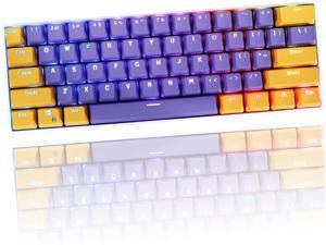 rubber keycaps 60 percent