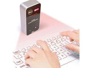 Makeupart Laser Projection Keyboard, Wireless Bluetooth Virtual Keyboard, Portable Virtual Keyboard with Multi-Point Recognition Function, Suitable for Work, Outdoor or Leisure Entertainment Makeupart Laser Projection Keyboard, Wireless Bluetooth Virtual Keyboard, Portable Virtual Keyboard with Multi-Point Recognition Function, Suitable for Work, Outdoor or Leisure Entertainment