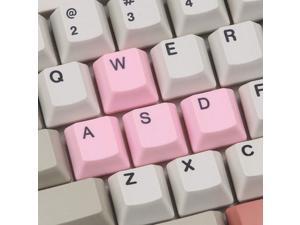 pink wasd keycaps