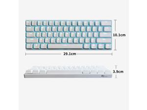 LINPANXING-US Bluetooth/Wireless Dual Modes Tablet Nomadic Gaming Mechanical Keyboard, Cable Length: 1.5m (White,Black) (Color : Black) LINPANXING-US Bluetooth/Wireless Dual Modes Tablet Nomadic Gaming Mechanical Keyboard, Cable Length: 1.5m (White,Black) (Color : Black)