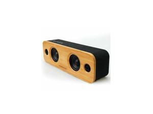 AOMAIS LIFE 30W Bluetooth Speakers, Loud Bamboo Wood Home Audio Wireless Speaker with Super Bass