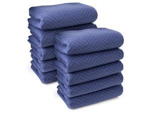Sure-Max 10 Moving & Packing Blankets - Deluxe Pro - 80" x 72" (40 lb/dz weight) - Professional Quilted Shipping Furniture Pads Royal Blue Sure-Max 10 Moving & Packing Blankets - Deluxe Pro - 80" x 72" (40 lb/dz weight) - Professional Quilted Shipping Furniture Pads Royal Blue