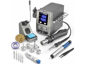 X-Tronic 6040-PRO-X • Platinum Series • 700 Watt • Hot Air Rework Soldering Iron Station • Digital Temp Controls, C/F Func, 0-30 Min Sleep, Auto Cool Down, Mute/Unmute Sound & Patented Nozzle Holder! X-Tronic 6040-PRO-X • Platinum Series • 700 Watt • Hot Air Rework Soldering Iron Station • Digital Temp Controls, C/F Func, 0-30 Min Sleep, Auto Cool Down, Mute/Unmute Sound & Patented Nozzle Holder!