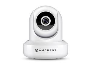 Amcrest 1080P WiFi Security Camera 2MP (1920TVL) Indoor Pan/Tilt Wireless IP Camera, Home Video Surveillance System with IR Night Vision, Two-Way Talk for Pet, Nanny Cam Baby Monitor IP2M-841W (White)