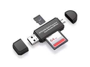 2 in 1 Multifunction SD / TF OTG Card Reader for USB / Micro USB Phone Devices Support 128GB Max for PC Tablet Android Cellphone 2 in 1 Multifunction SD / TF OTG Card Reader for USB / Micro USB Phone Devices Support 128GB Max for PC Tablet Android Cellphone