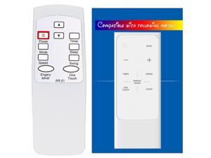 Replacement for Koldfront Air Conditioner Remote Control WAC12003WCO WAC15003WCO WTC12000W WTC8001W WTC8000W WTC12001W WAC12002WCO WAC8001W WAC12001W