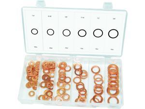 Swordfish - 31740 110pc Copper/Flat Washer Ring Assortment Swordfish - 31740 110pc Copper/Flat Washer Ring Assortment