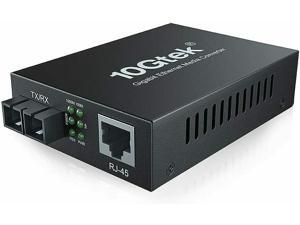 Gigabit Ethernet Media Converter, Single Mode Dual SC Fiber, 1000Base-LX to 10/100/1000Base-Tx, up to 20km Gigabit Ethernet Media Converter, Single Mode Dual SC Fiber, 1000Base-LX to 10/100/1000Base-Tx, up to 20km