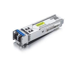 For Cisco GLC-LH-SMD 1.25G SFP Transceiver Module 1000Base-LX, Dual LC 1310nm single-mode, up to 20 km