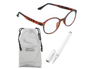 True Gear iShield Anti Reflective Coated Reading Glasses - Round Frame (+3.00) - Demi True Gear iShield Anti Reflective Coated Reading Glasses - Round Frame (+3.00) - Demi