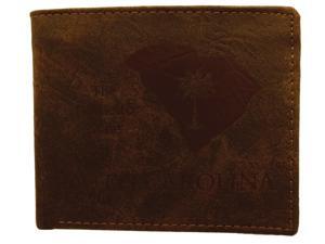 True Gear Men's State Wallets - South Carolina (Dark Brown) True Gear Men's State Wallets - South Carolina (Dark Brown)