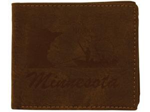 True Gear Men's State Wallets - Minnesota (Dark Brown) True Gear Men's State Wallets - Minnesota (Dark Brown)