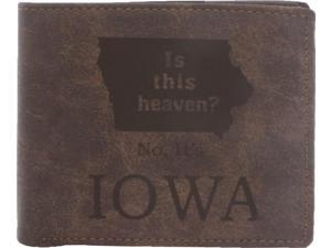 True Gear Men's State Wallets - Iowa (Dark Brown) True Gear Men's State Wallets - Iowa (Dark Brown)