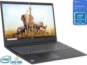 Lenovo IdeaPad S145 Notebook, 15.6" HD Display, Intel Celeron N4000 Upto 2.6GHz, 8GB RAM, 256GB NVMe SSD, HDMI, UK Keyboard, Wi-Fi, Bluetooth, Windows 10 Pro