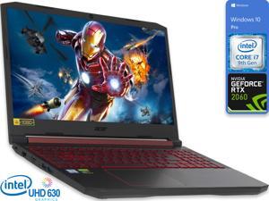 Acer Nitro 5 Gaming Notebook, 15.6" 144Hz FHD Display, Intel Core i7-9750H Upto 4.5GHz, 32GB RAM, 512GB NVMe SSD + 500GB HDD, NVIDIA GeForce RTX 2060, HDMI, Wi-Fi, Bluetooth, Windows 10 Pro Acer Nitro 5 Gaming Notebook, 15.6" 144Hz FHD Display, Intel Core i7-9750H Upto 4.5GHz, 32GB RAM, 512GB NVMe SSD + 500GB HDD, NVIDIA GeForce RTX 2060, HDMI, Wi-Fi, Bluetooth, Windows 10 Pro