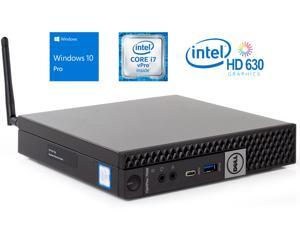 Dell OptiPlex 7050 Micro Desktop, Intel Quad-Core i7-7700T Upto 3.8GHz, 16GB RAM, 512GB SSD, HDMI, DisplayPort, Wi-Fi, Bluetooth, Windows 10 Pro Dell OptiPlex 7050 Micro Desktop, Intel Quad-Core i7-7700T Upto 3.8GHz, 16GB RAM, 512GB SSD, HDMI, DisplayPort, Wi-Fi, Bluetooth, Windows 10 Pro