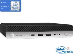 HP ProDesk 600 G4 Mini PC, Intel Core i5-8600T Upto 3.7GHz, 8GB RAM, 256GB NVMe SSD, DisplayPort, VGA, Wi-Fi, Bluetooth, Windows 10 Pro (1B231UT) HP ProDesk 600 G4 Mini PC, Intel Core i5-8600T Upto 3.7GHz, 8GB RAM, 256GB NVMe SSD, DisplayPort, VGA, Wi-Fi, Bluetooth, Windows 10 Pro (1B231UT)