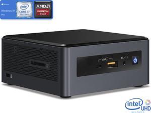 Intel NUC8i7INHPA Mini PC, Intel Core i7-8565U Upto 4.6GHz, 8GB RAM, 256GB SSD + 500GB HDD, AMD Radeon 540X, HDMI, Mini DisplayPort, Card Reader, Wi-Fi, Bluetooth, Windows 10 Pro