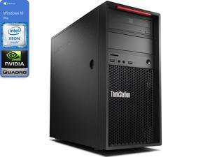 Lenovo Thinkstation P520c Desktop, Intel Xeon W-2102 2.9GHz, 16GB RAM, 256GB NVMe SSD + 1TB HDD, NVIDIA Quadro P1000, DVDRW, Mini DisplayPort, Wi-Fi, Bluetooth, Windows 10 Pro (30BXS1A600) Lenovo Thinkstation P520c Desktop, Intel Xeon W-2102 2.9GHz, 16GB RAM, 256GB NVMe SSD + 1TB HDD, NVIDIA Quadro P1000, DVDRW, Mini DisplayPort, Wi-Fi, Bluetooth, Windows 10 Pro (30BXS1A600)