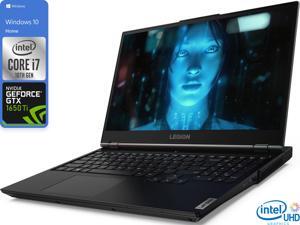 Lenovo Legion 5 Gaming Notebook, 15.6" 120Hz FHD Display, Intel Core i7-10750H Upto 5.0GHz, 8GB RAM, 512GB NVMe SSD, NVIDIA GeForce GTX 1650 Ti, HDMI, Wi-Fi, Bluetooth, Windows 10 Home (82AU00CGUS) Lenovo Legion 5 Gaming Notebook, 15.6" 120Hz FHD Display, Intel Core i7-10750H Upto 5.0GHz, 8GB RAM, 512GB NVMe SSD, NVIDIA GeForce GTX 1650 Ti, HDMI, Wi-Fi, Bluetooth, Windows 10 Home (82AU00CGUS)