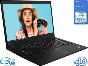 Lenovo ThinkPad T490S Notebook, 14" IPS FHD Touch Display, Intel Core i5-8365U Upto 4.1GHz, 16GB RAM, 512GB NVMe SSD, HDMI, Thunderbolt via USB-C, Wi-Fi, Bluetooth, Windows 10 Pro (20NXS2UP00) Lenovo ThinkPad T490S Notebook, 14" IPS FHD Touch Display, Intel Core i5-8365U Upto 4.1GHz, 16GB RAM, 512GB NVMe SSD, HDMI, Thunderbolt via USB-C, Wi-Fi, Bluetooth, Windows 10 Pro (20NXS2UP00)