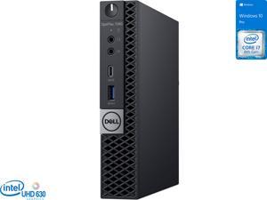 Refurbished: Dell OptiPlex 7060 Mini PC, Intel i7-8700T, 16GB RAM, 512GB SSD, DisplayPort, Wi-Fi, Bluetooth, Windows 10 Pro