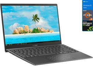 ASUS Zenbook Q Laptop, 14" FHD Display, AMD Ryzen 5 5500U Upto 4.0GHz, 8GB RAM, 256GB NVMe SSD, NVIDIA GeForce MX450, HDMI, Card Reader, Wi-Fi, Bluetooth, Windows 10 Home (Q408UG-211.BL) ASUS Zenbook Q Laptop, 14" FHD Display, AMD Ryzen 5 5500U Upto 4.0GHz, 8GB RAM, 256GB NVMe SSD, NVIDIA GeForce MX450, HDMI, Card Reader, Wi-Fi, Bluetooth, Windows 10 Home (Q408UG-211.BL)