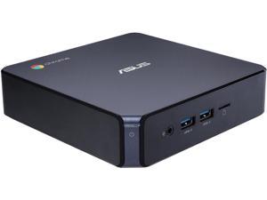 ASUS Chromebox 3 Mini PC, Intel Celeron 3865U 1.8GHz, 4GB RAM, 32GB eMMC, HDMI, DisplayPort via USB-C, Card Reader, Wi-Fi, Bluetooth, Google Chrome OS (CHROMEBOX 3-N017U)