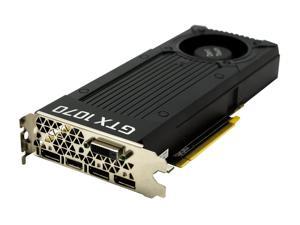 NVIDIA GeForce GTX 1070 8GB GDDR5 Micron Memory Graphics Card, PCI Express 3.0, DirectX 12, OpenGL 4.5, 1683 MHz - OEM