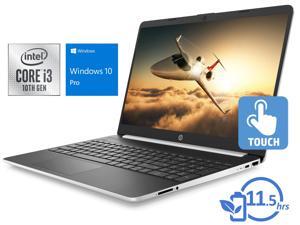 HP 15 Notebook, 15.6" HD Touch Display, Intel Core i3-1005G1 Upto 3.4GHz, 16GB RAM, 128GB SSD, HDMI, Card Reader, Wi-Fi, Bluetooth, Windows 10 Pro S HP 15 Notebook, 15.6" HD Touch Display, Intel Core i3-1005G1 Upto 3.4GHz, 16GB RAM, 128GB SSD, HDMI, Card Reader, Wi-Fi, Bluetooth, Windows 10 Pro S