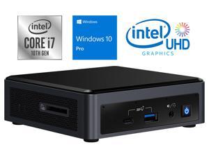 Intel NUC10i7FNK Mini PC, Intel Core i7-10710U Upto 4.7GHz, 32GB RAM, 1TB NVMe SSD, HDMI, Thunderbolt, Card Reader, Wi-Fi, Bluetooth, Windows 10 Pro Intel NUC10i7FNK Mini PC, Intel Core i7-10710U Upto 4.7GHz, 32GB RAM, 1TB NVMe SSD, HDMI, Thunderbolt, Card Reader, Wi-Fi, Bluetooth, Windows 10 Pro