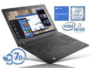 Lenovo ThinkPad E570 Notebook, 15.6" HD Display, Intel Core i5-7200U Upto 3.1GHz, 16GB RAM, 1TB SSD, DVDRW, VGA, HDMI, Card Reader, Wi-Fi, Bluetooth, Windows 10 Pro