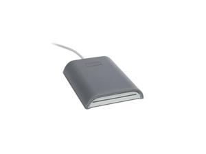 HID R54220301 Omnikey 5422 Dual Interface Contact and Contactless Smart Card Reader, 13.56MHz, USB 2.0 - Gray