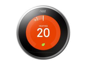 Google Nest Learning Thermostat, Wi-Fi Smart 3rd Generation Thermostat(T3007EF)