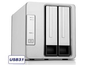 TERRAMASTER D2-310 USB Type C External Hard Drive RAID Enclosure USB3.0 (5Gbps) 2-Bay RAID Storage Support RAID 0/1/Single (Diskless) TERRAMASTER D2-310 USB Type C External Hard Drive RAID Enclosure USB3.0 (5Gbps) 2-Bay RAID Storage Support RAID 0/1/Single (Diskless)