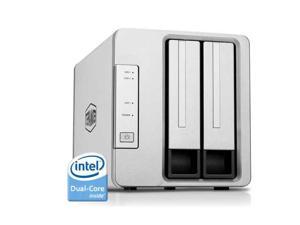 TerraMaster F2-221 NAS 2-Bay Cloud Storage Intel Dual Core 2.0GHz Plex Media Server Network Storage (Diskless)