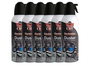 6pk Dust Off Compressed Air Computer TV Gas Cans Duster 10oz Laptop Keyboard CPU 6pk Dust Off Compressed Air Computer TV Gas Cans Duster 10oz Laptop Keyboard CPU