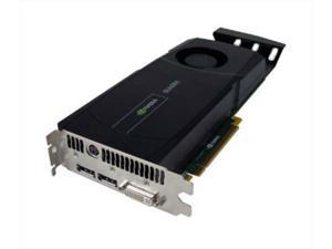 HP Quadro 5000 PCIe 2.5GB DVI 2xDP 608532-002 900-52007-0350-000 671138-001