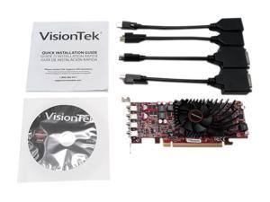 VisionTek Radeon HD 7750 SFF 2GB GDDR5 PCI-E x16 4xmini-DP 900798