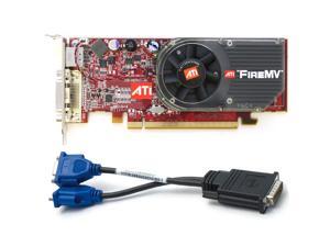 ATI FireMV 2250 Multi-view PCI-E x16 256MB DMS-59 Low Profile Graphics Card ATI FireMV 2250 Multi-view PCI-E x16 256MB DMS-59 Low Profile Graphics Card