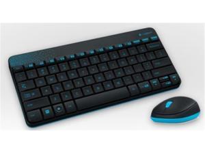 Logitech MK240 Mini Wireless Keyboard and Mouse Combo With Receiver Wireless Keyboard and Mouse Mice Set (Black )