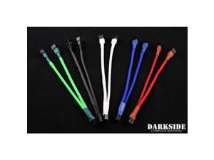Darkside 3-Pin Dual Fan Power Y-Cable Splitter - Green UV (DS-0441) Darkside 3-Pin Dual Fan Power Y-Cable Splitter - Green UV (DS-0441)