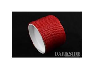 Darkside 2mm (5/64") High Density Cable Sleeving - Red UV (DS-HD2-RED) Darkside 2mm (5/64") High Density Cable Sleeving - Red UV (DS-HD2-RED)