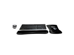 Logitech MK270 Wireless Keyboard & Mouse Combo Active Lifestyle Travel Home Office Must-Have Modern Bundle with Mini Mirror Portable Wireless Bluetooth Speaker, Gel Wrist Pad & Gel Mouse Pad