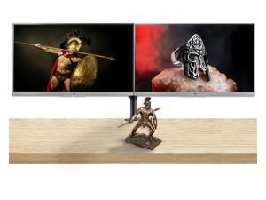 HP E243 24 Inch Full HD 1920x1080 Monitors 2-Pack Bundle with Dual Monitor Stand and Greek God Desk Decor - HDMI - DisplayPort - VGA - USB - Anti Glare - IPS - 1FH47A8#ABA HP E243 24 Inch Full HD 1920x1080 Monitors 2-Pack Bundle with Dual Monitor Stand and Greek God Desk Decor - HDMI - DisplayPort - VGA - USB - Anti Glare - IPS - 1FH47A8#ABA