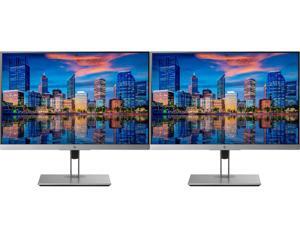 HP EliteDisplay E243i 24" Screen LED Backlit 2-Pack Monitor (1FH47A8#ABA) Black and Silver HP EliteDisplay E243i 24" Screen LED Backlit 2-Pack Monitor (1FH47A8#ABA) Black and Silver
