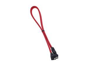 CableMod ModFlex Right Angle SATA 3 Cable 30cm - Red CableMod ModFlex Right Angle SATA 3 Cable 30cm - Red