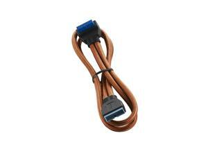 CableMod ModFlex Right Angle Internal USB 3.0 50cm - Orange CableMod ModFlex Right Angle Internal USB 3.0 50cm - Orange