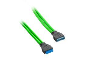 CableMod ModMesh Internal USB 3.0 50cm - Light Green CableMod ModMesh Internal USB 3.0 50cm - Light Green