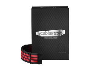 CableMod PRO ModMesh E-Series G3 / G2 / P2 / T2 Cable Kit - BLACK / RED CableMod PRO ModMesh E-Series G3 / G2 / P2 / T2 Cable Kit - BLACK / RED